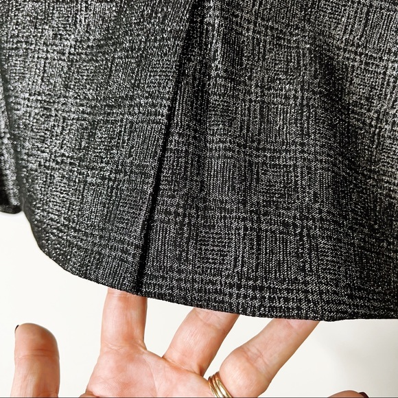 NWT Banana Republic Silver & Black Metallic Blazer SZ 20 - Picture 6 of 8